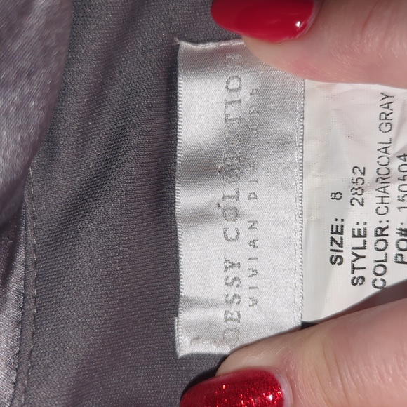 Satin Sleeveless Cocktail Dress - Picture 13 of 13